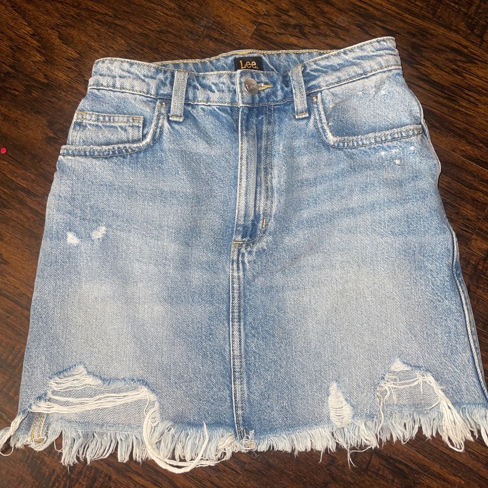 Denim skirt